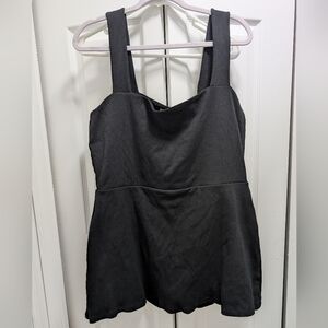 PINK Ribbed Dress With Shorts